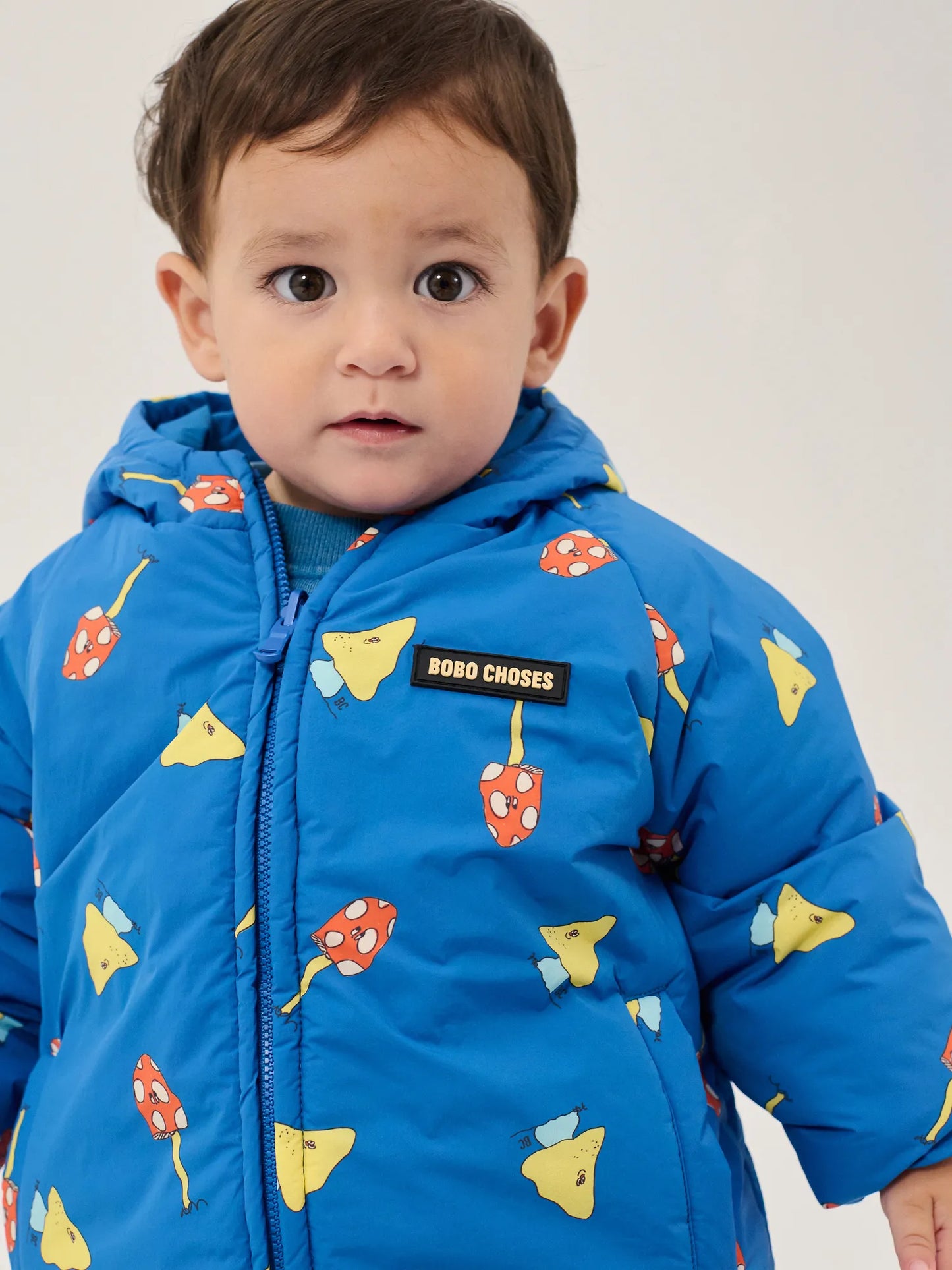Mush Monster Duo all over reversible anorak