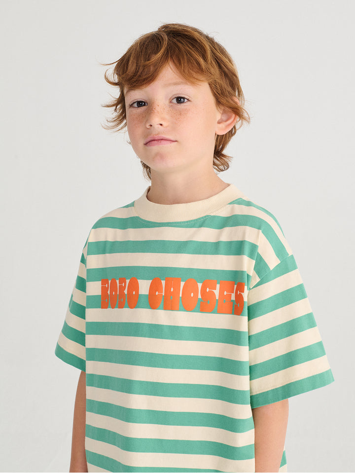 Bobo Choses Modern striped T-shirt