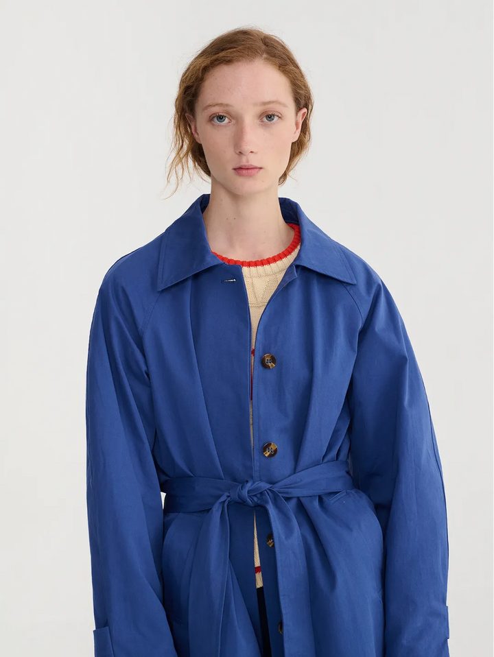 Embroidery trench
