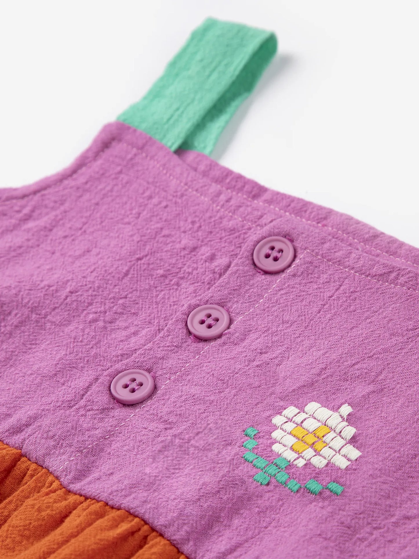 Vestido de tejido estilo color block Pixel Daisy