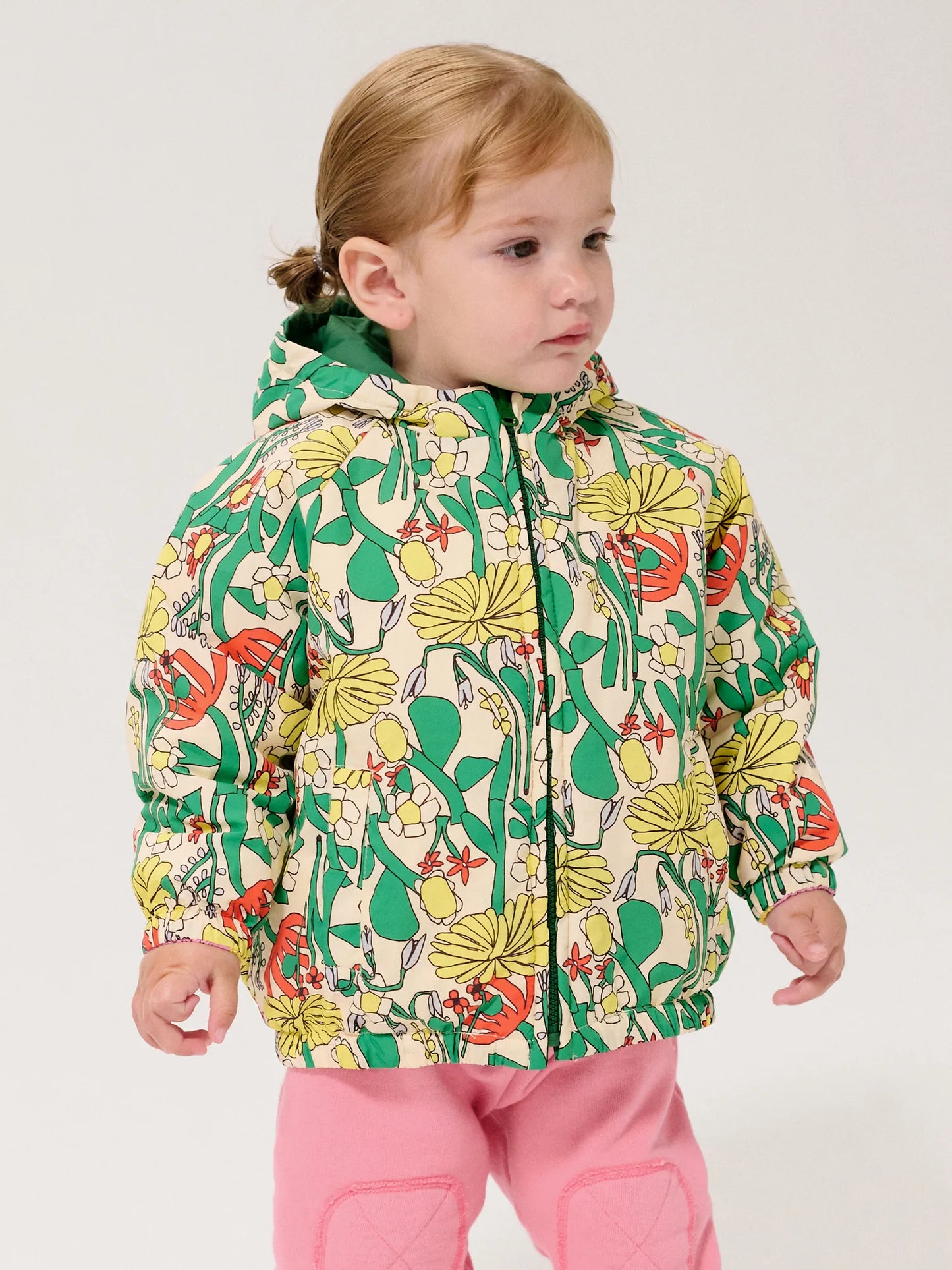 Color Herbalist all over reversible anorak
