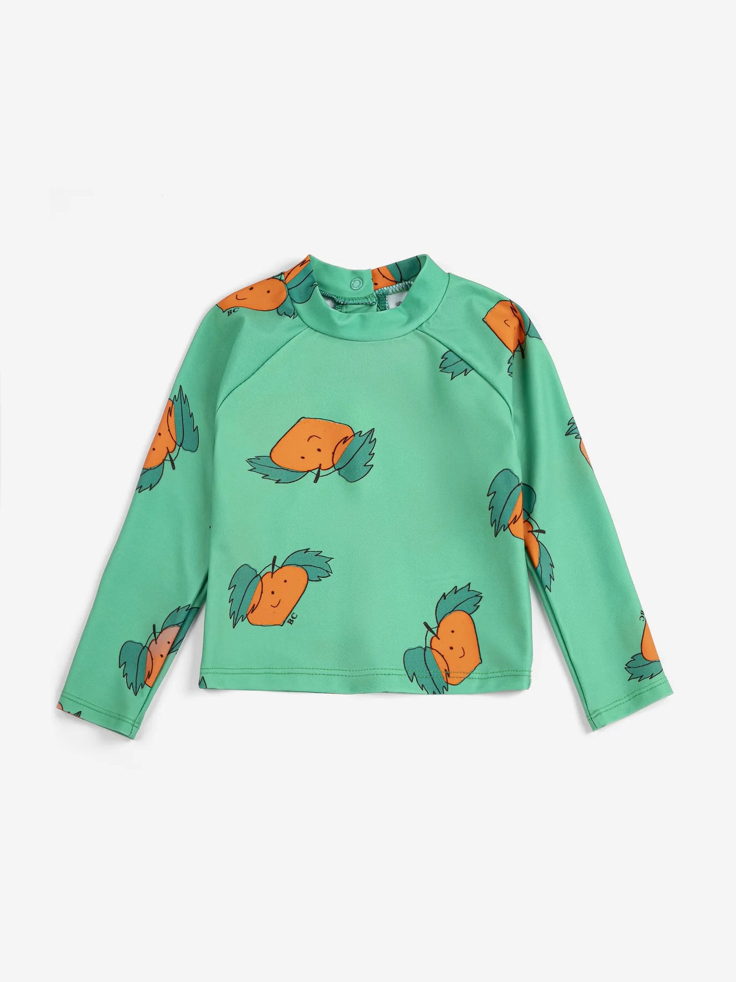 Camiseta de baño estampada Tangerine