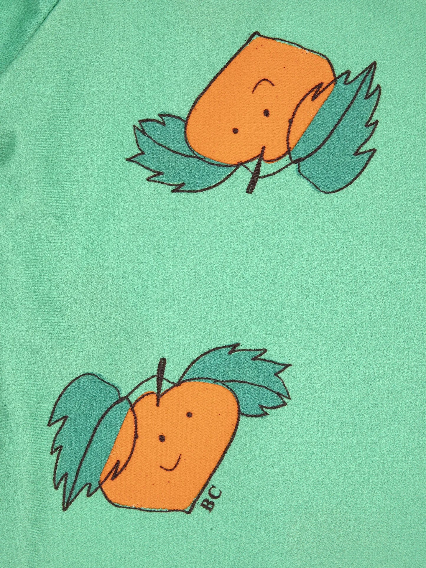 Camiseta de baño estampada Tangerine