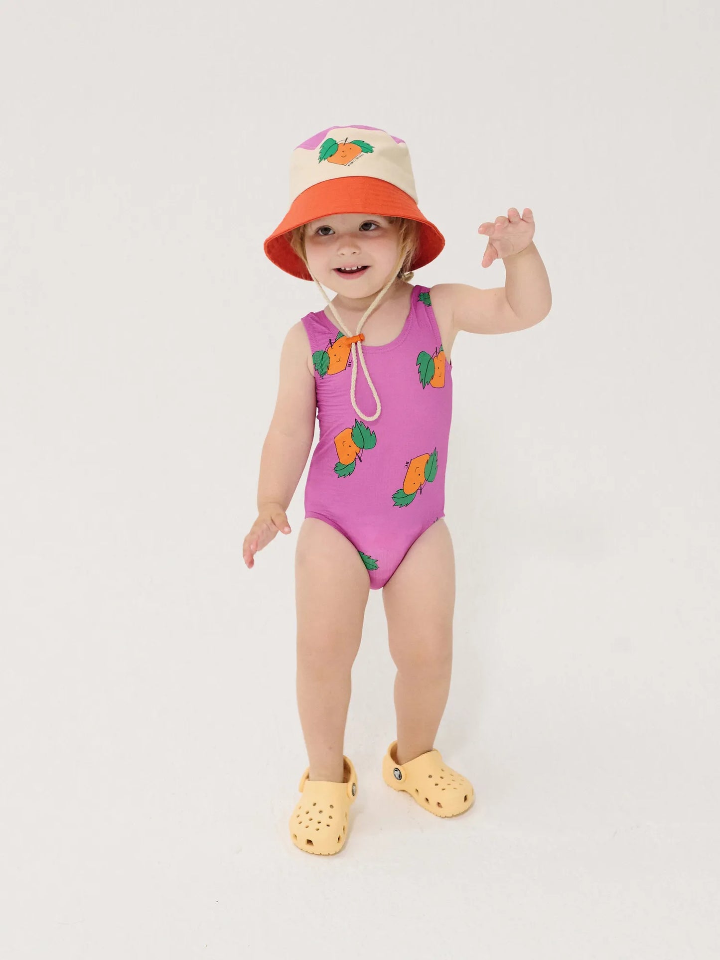 Banyador estampat Tangerine