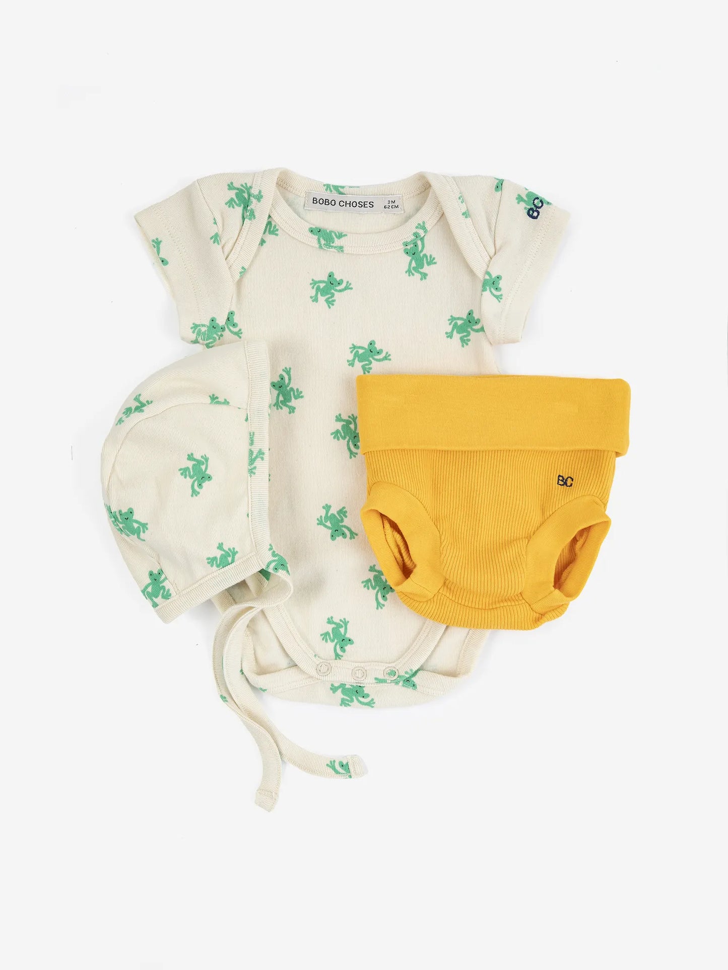 Conjunto de regalo estampado Hopping Frog