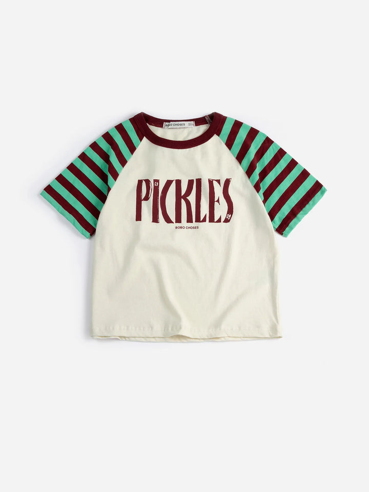 Spicy Pickles raglan T-shirt