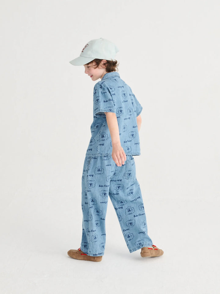 Camisa vaquera estampada Pickles The Dog