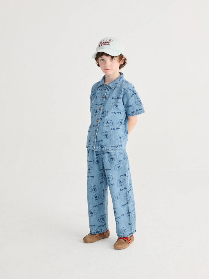 Camisa vaquera estampada Pickles The Dog