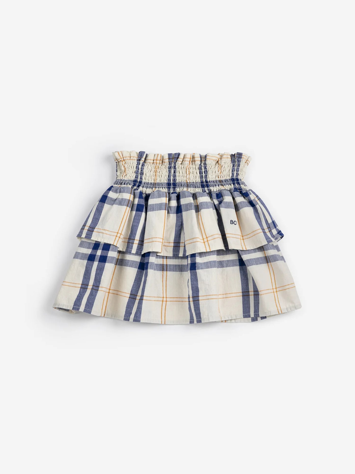 Fun Tartan 무늬 우븐 스커트