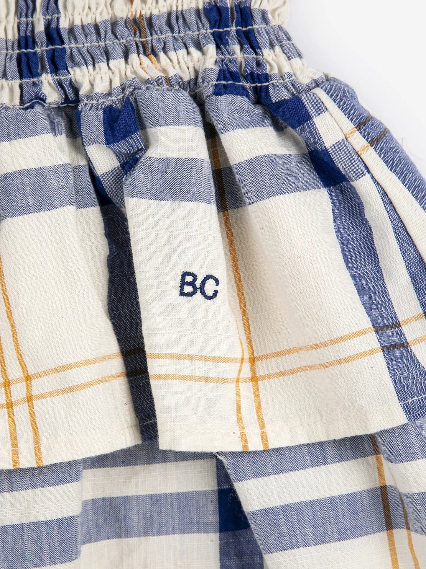 Fun Tartan 무늬 우븐 스커트