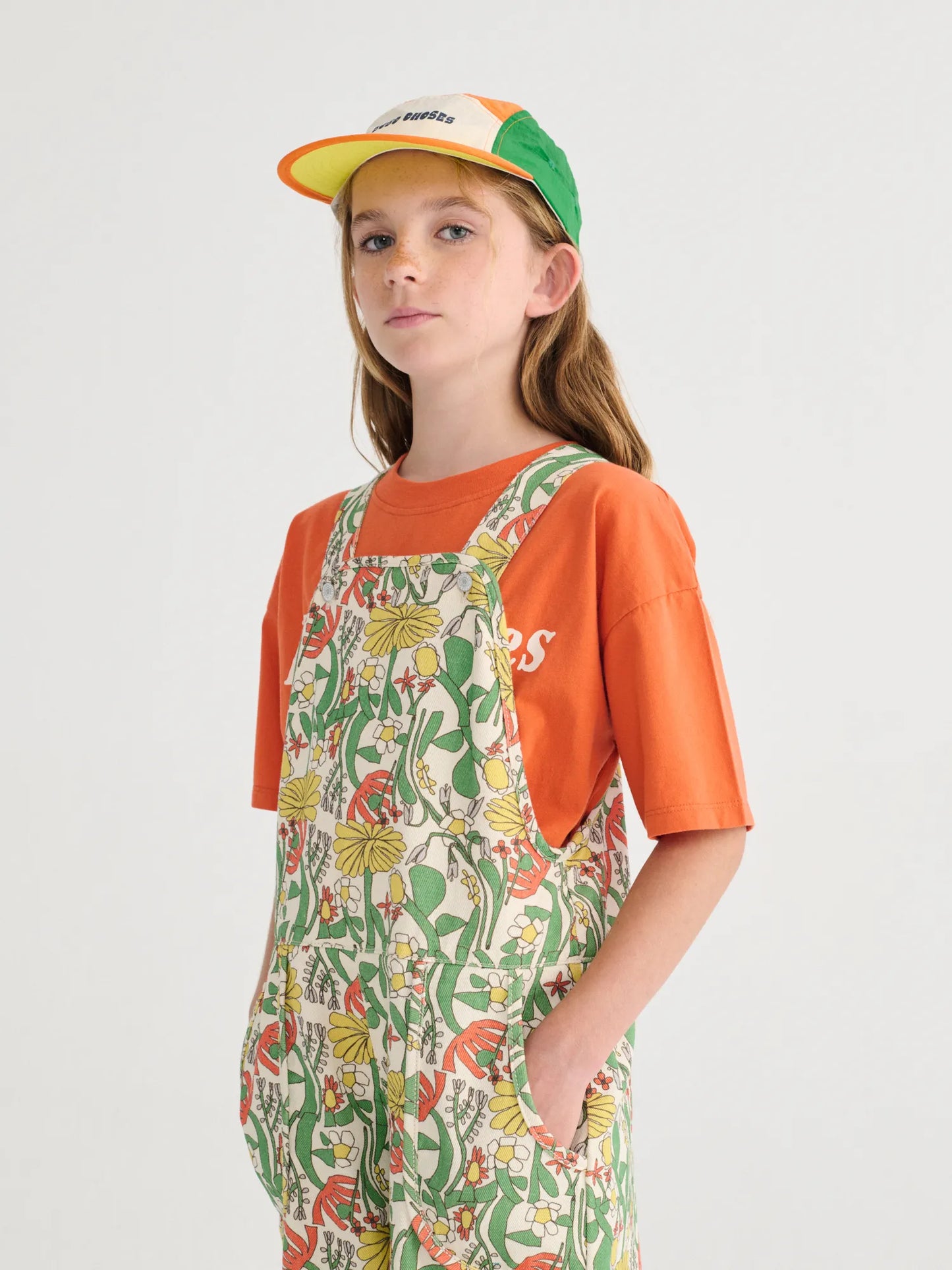 Color Herbalist all over woven dungaree