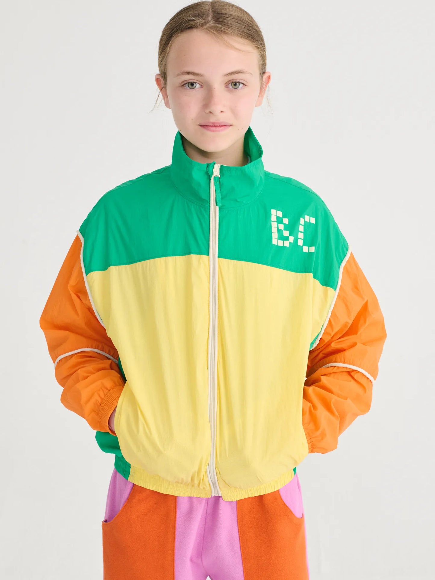 Square Bobo Choses tracksuit jacket