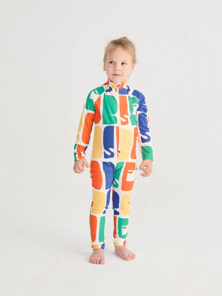 Bobo Choses Color all over swim overall