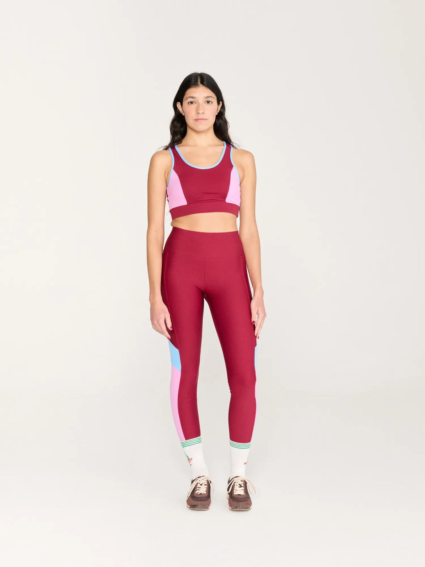 Color block tank top