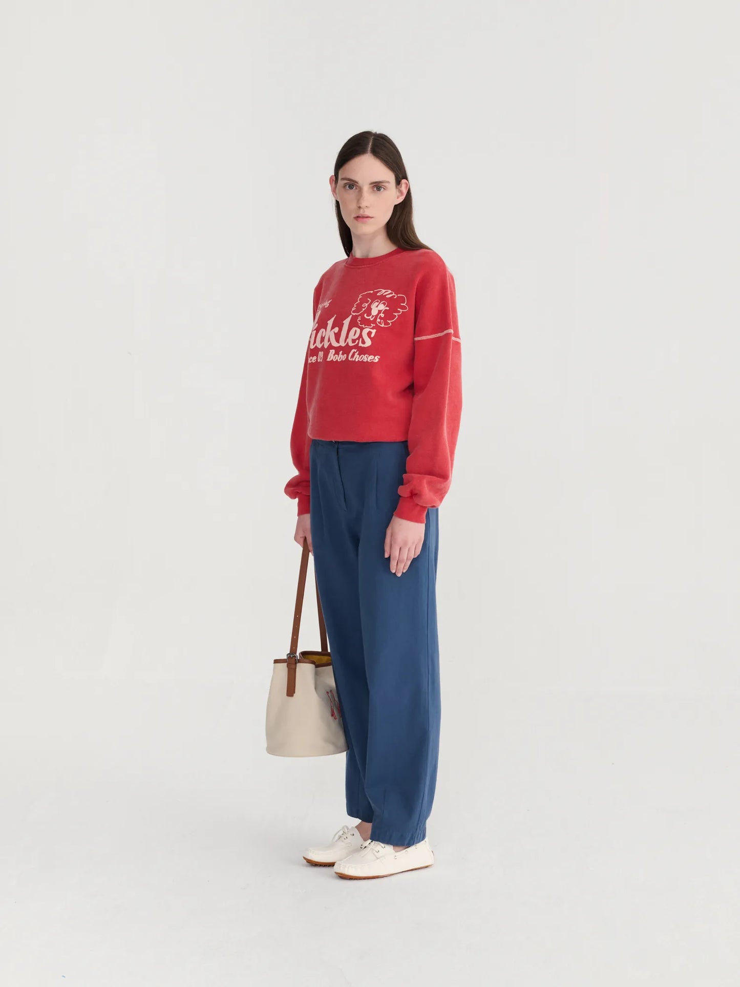 Pickles the Dog relaxed sweatshirt
