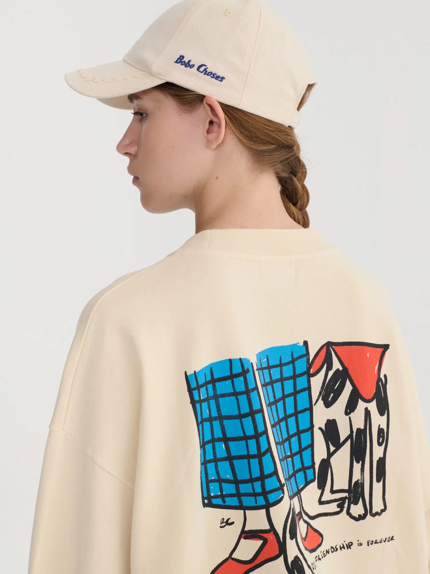 Sudadera holgada Dog Friendship