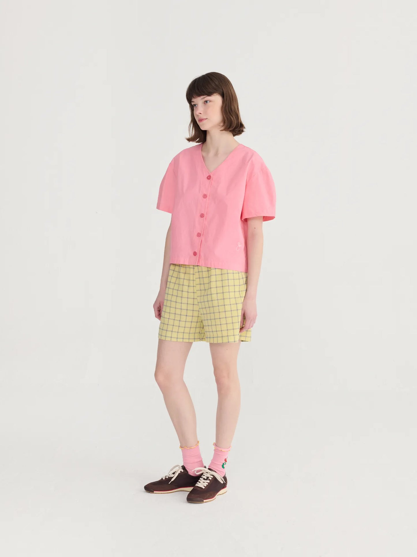 Spicy window bambula crep shorts