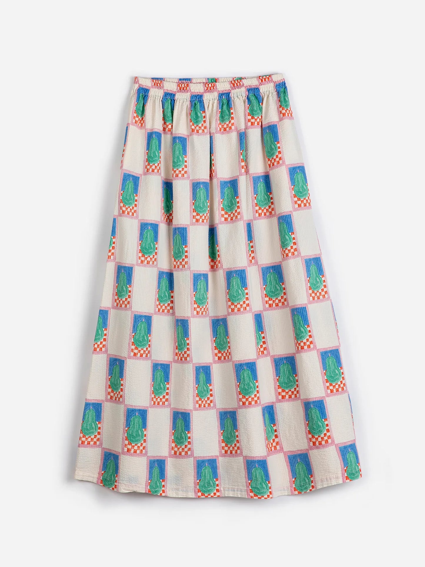 Faldilla évasé estampat Simple Pear