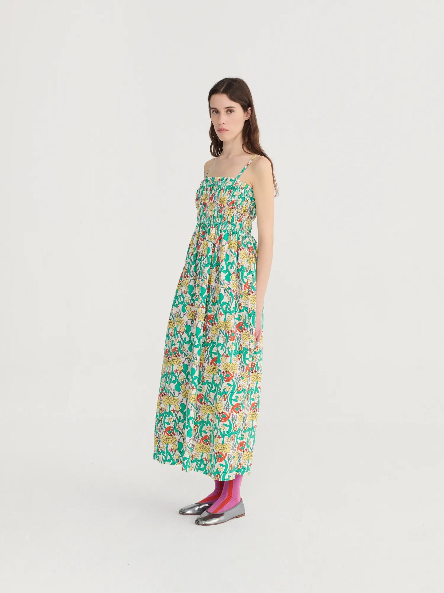 Gerafftes Bustierkleid Color Herbalist