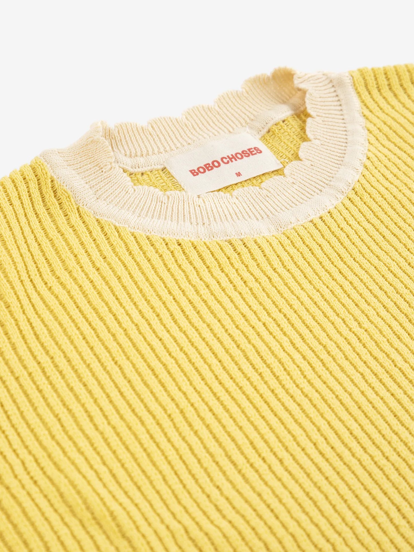 Jersey de algodón de punto calado