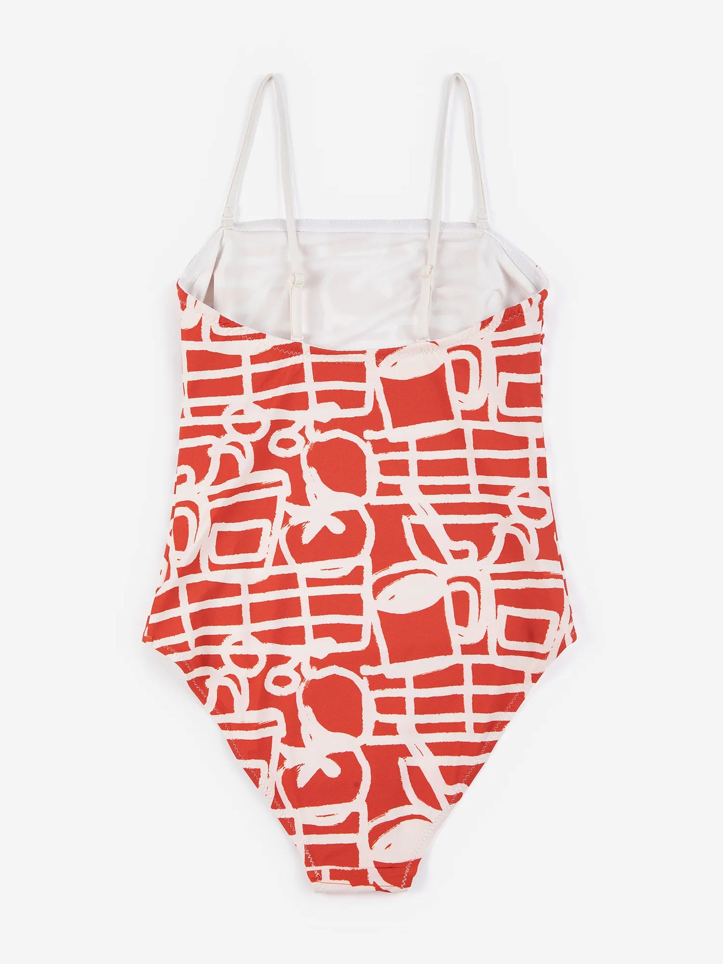 Traje de baño de fibras recicladas con patrón estampado Cookery Festival