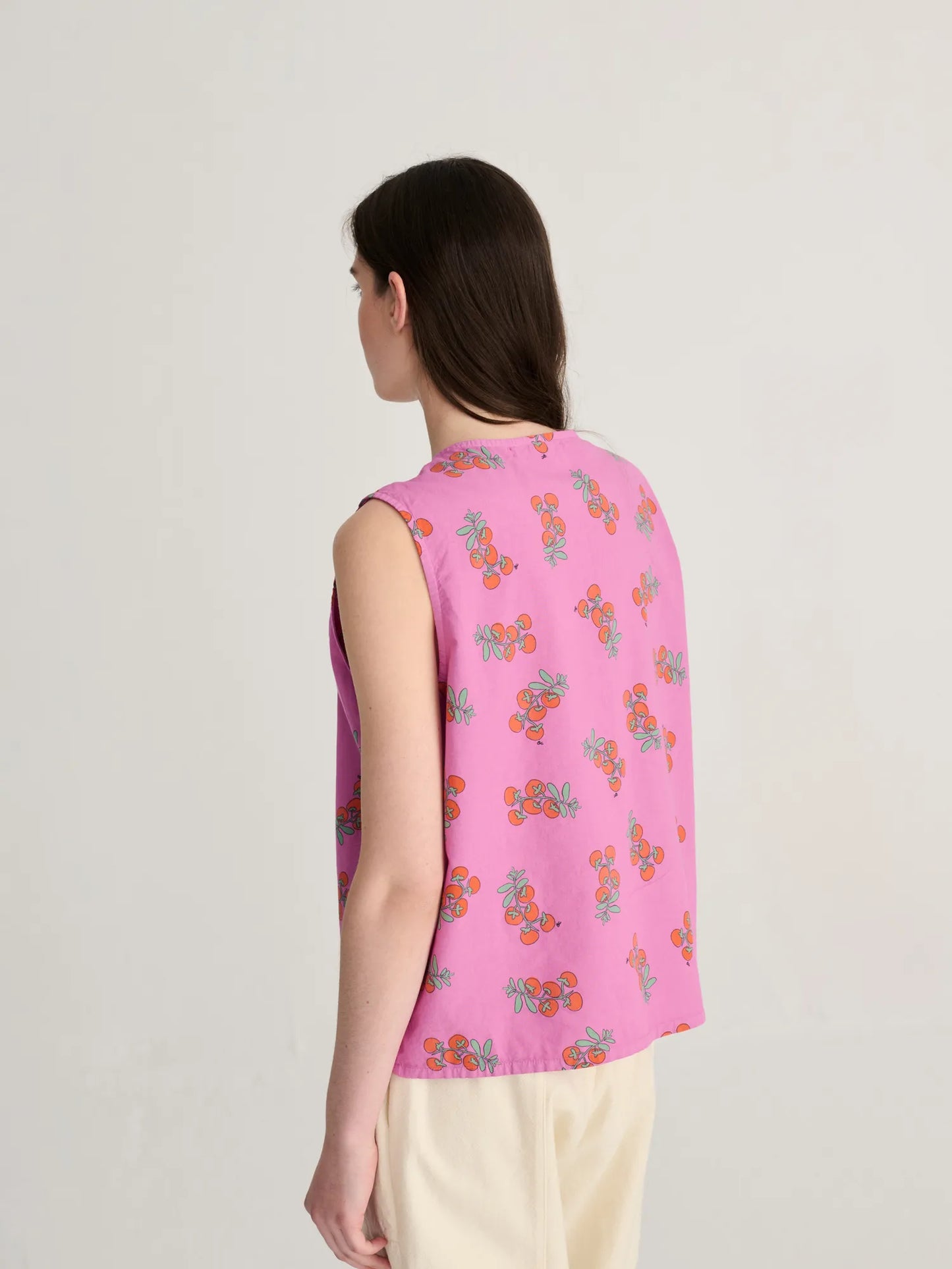 Top estampado Tomatoes