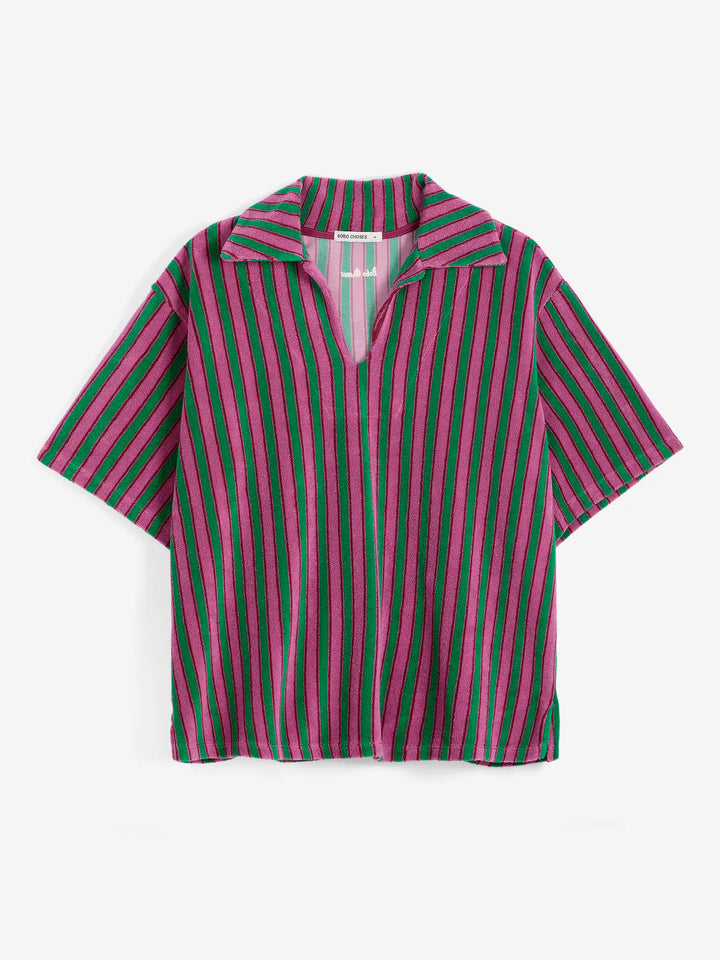 Terry polo shirt