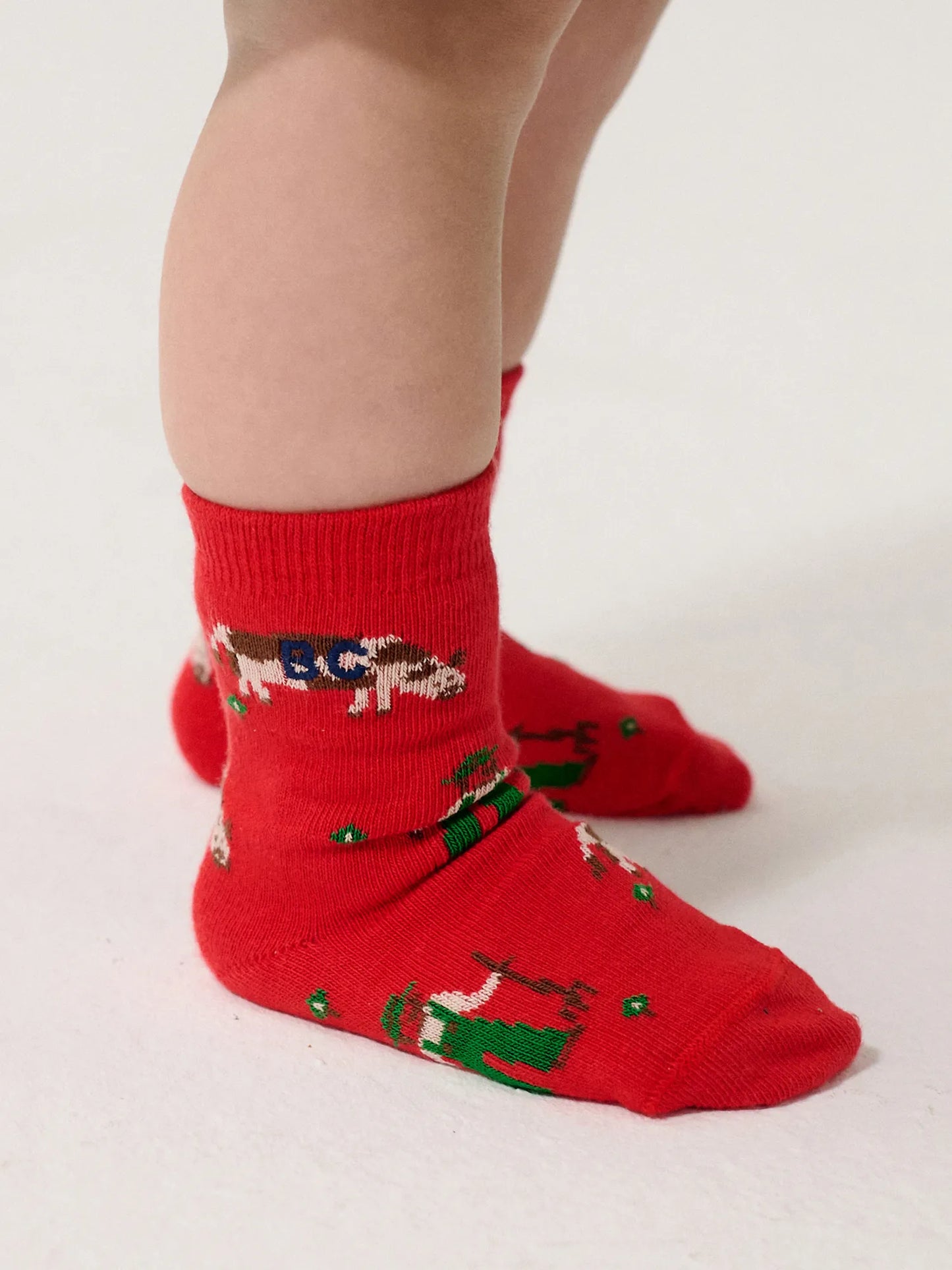 Farm Adventure all over short socks