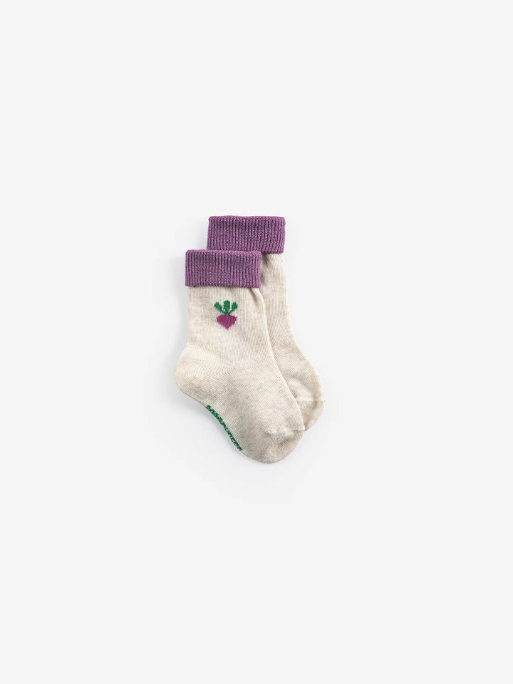 Pixel Sugar Beet 짧은 양말 2개입 세트