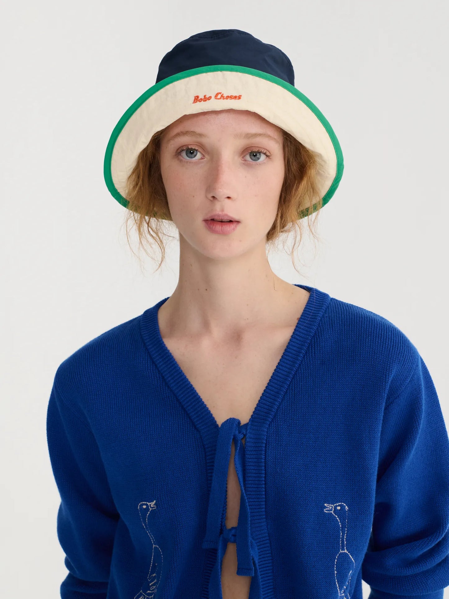 Gorro de pescador Color Block
