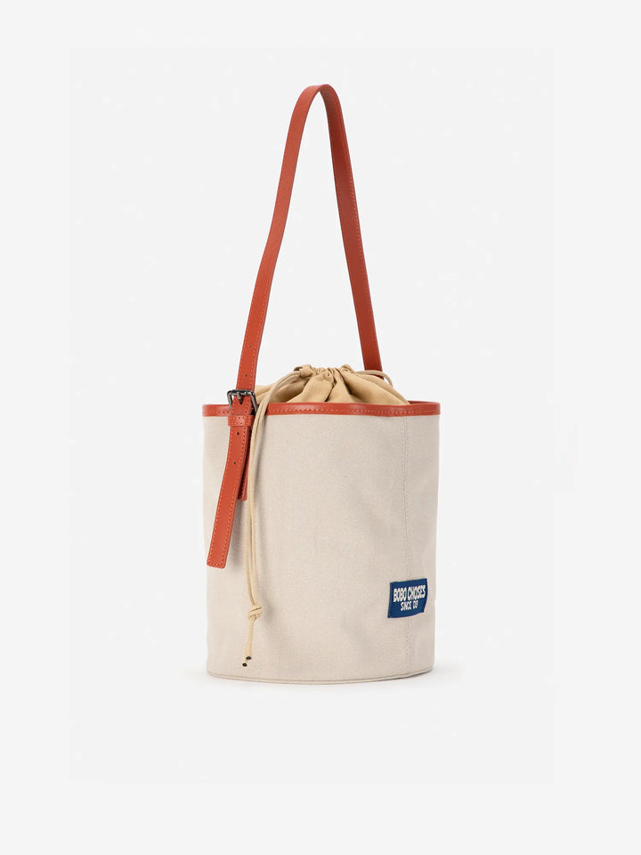 Bolso de lona tipo cubo