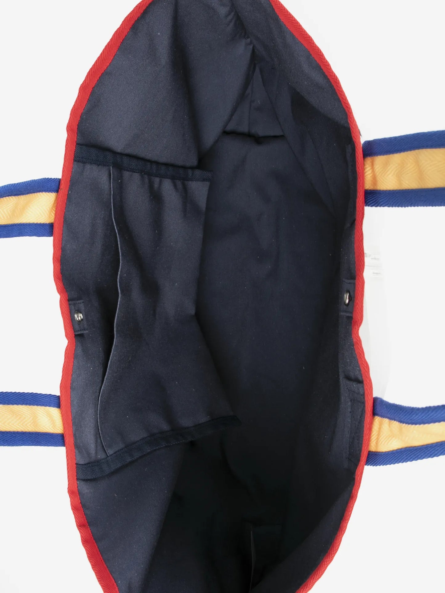 Bolso de algodón Color Block