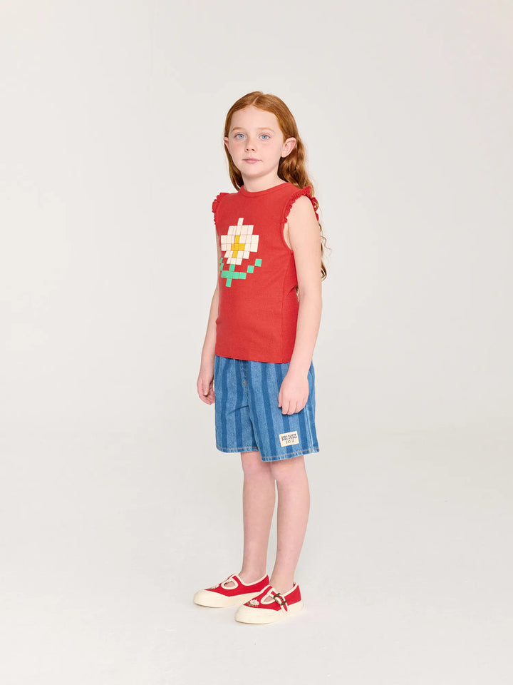 Bermudas vaqueras a rayas Bobo Choses Since 09