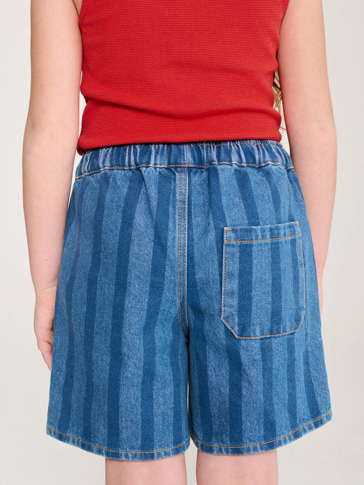 Bermudas vaqueras a rayas Bobo Choses Since 09