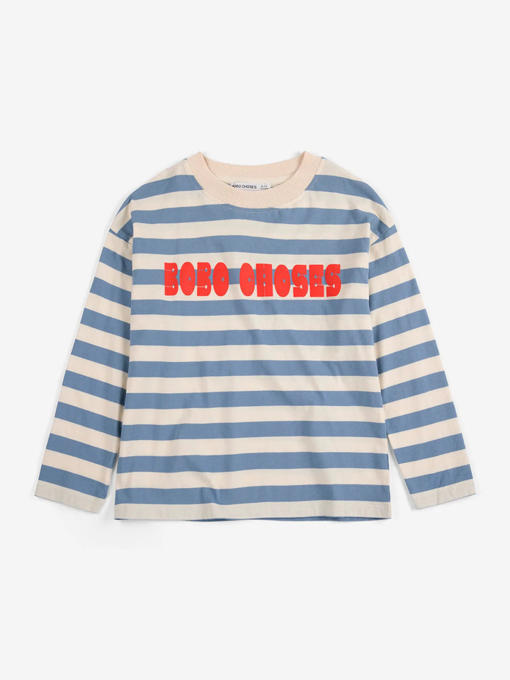 Bobo Choses Modern striped long sleeve T-shirt