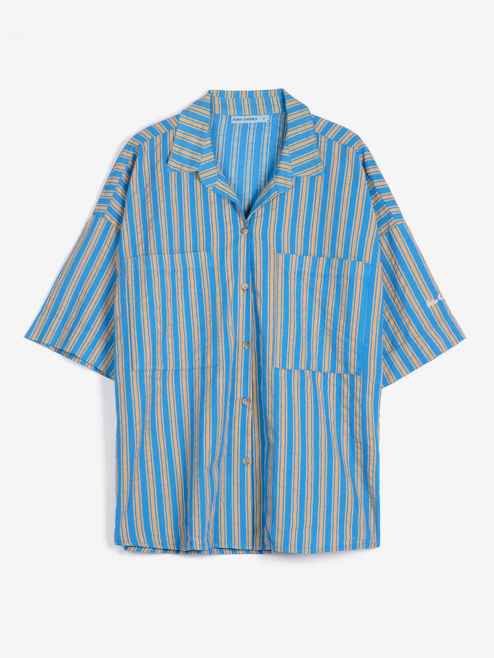 Camisa New Hairline en tejido plano