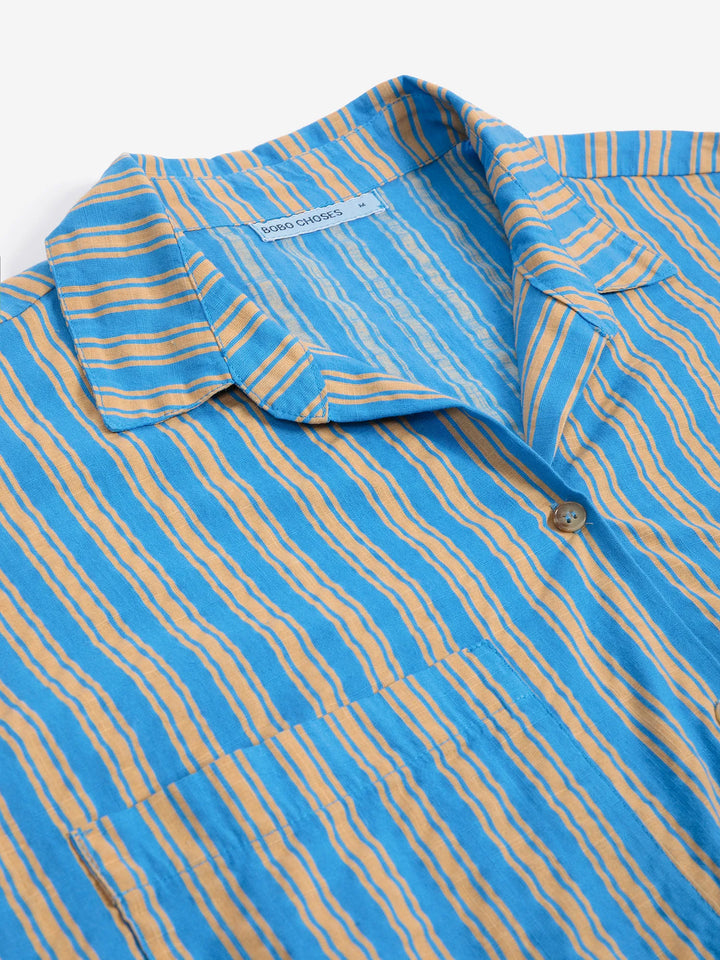 Camisa New Hairline en tejido plano