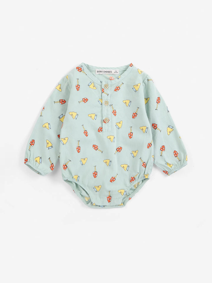 Mush Monster Duo all over woven body