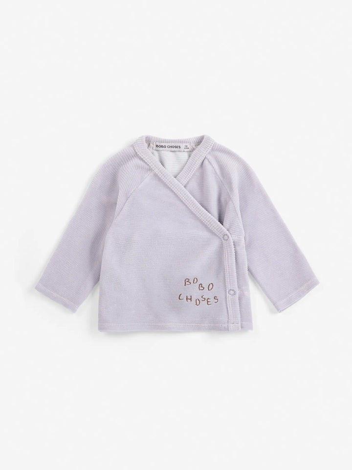 Bobo Choses crossed velvet T-shirt
