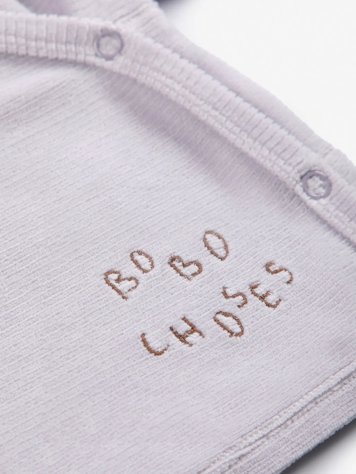 Bobo Choses crossed velvet T-shirt