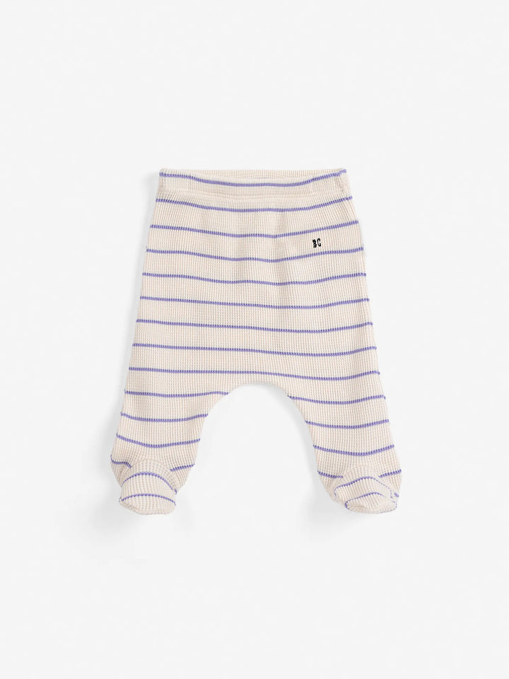 Bobo Choses stripes footed leggings