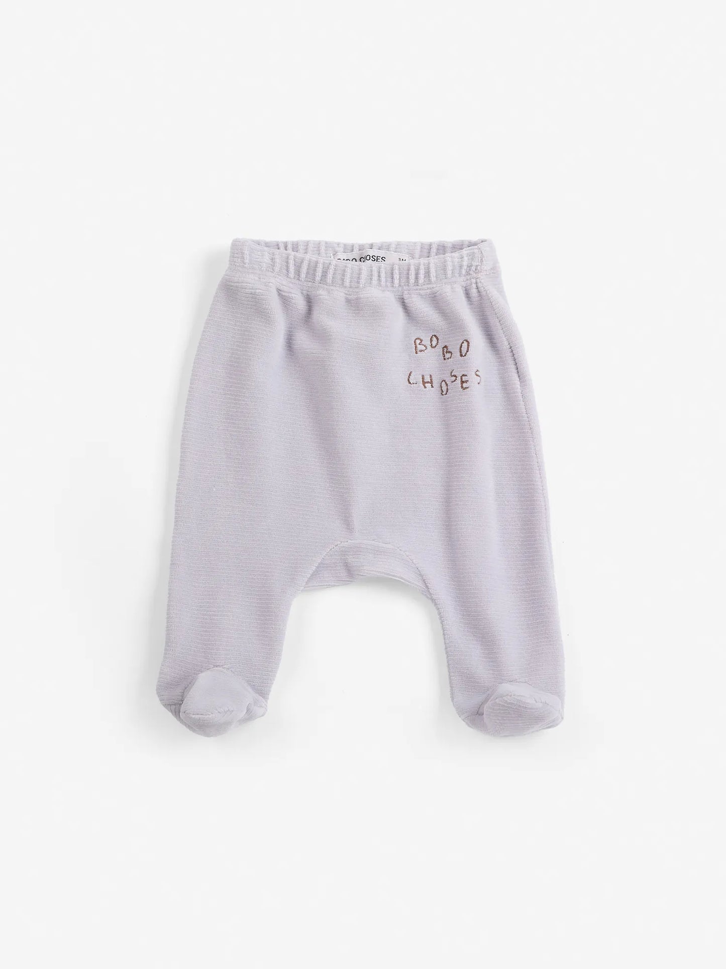 Bobo Choses velvet footed leggings