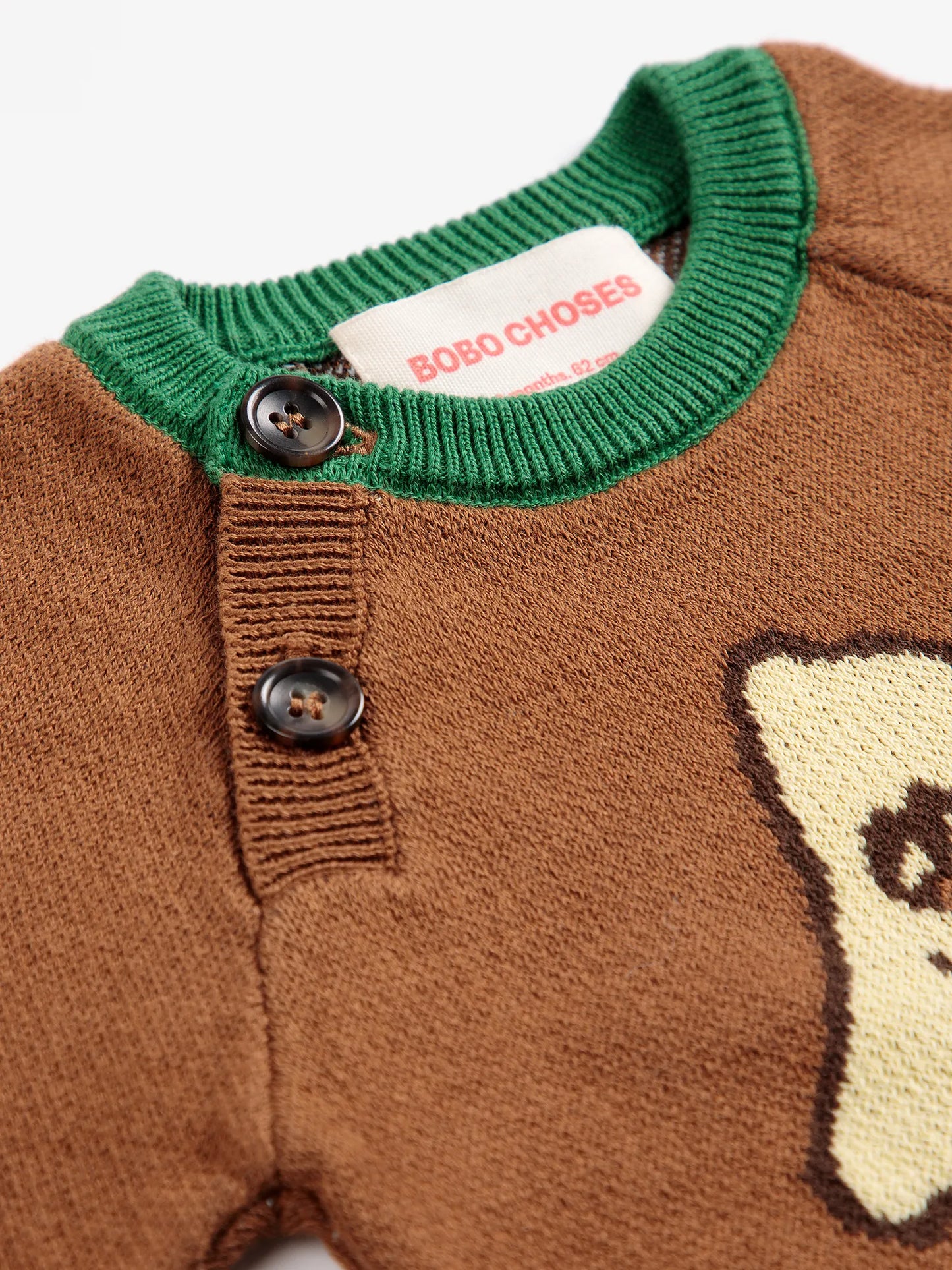 Mush Monster jacquard jumper