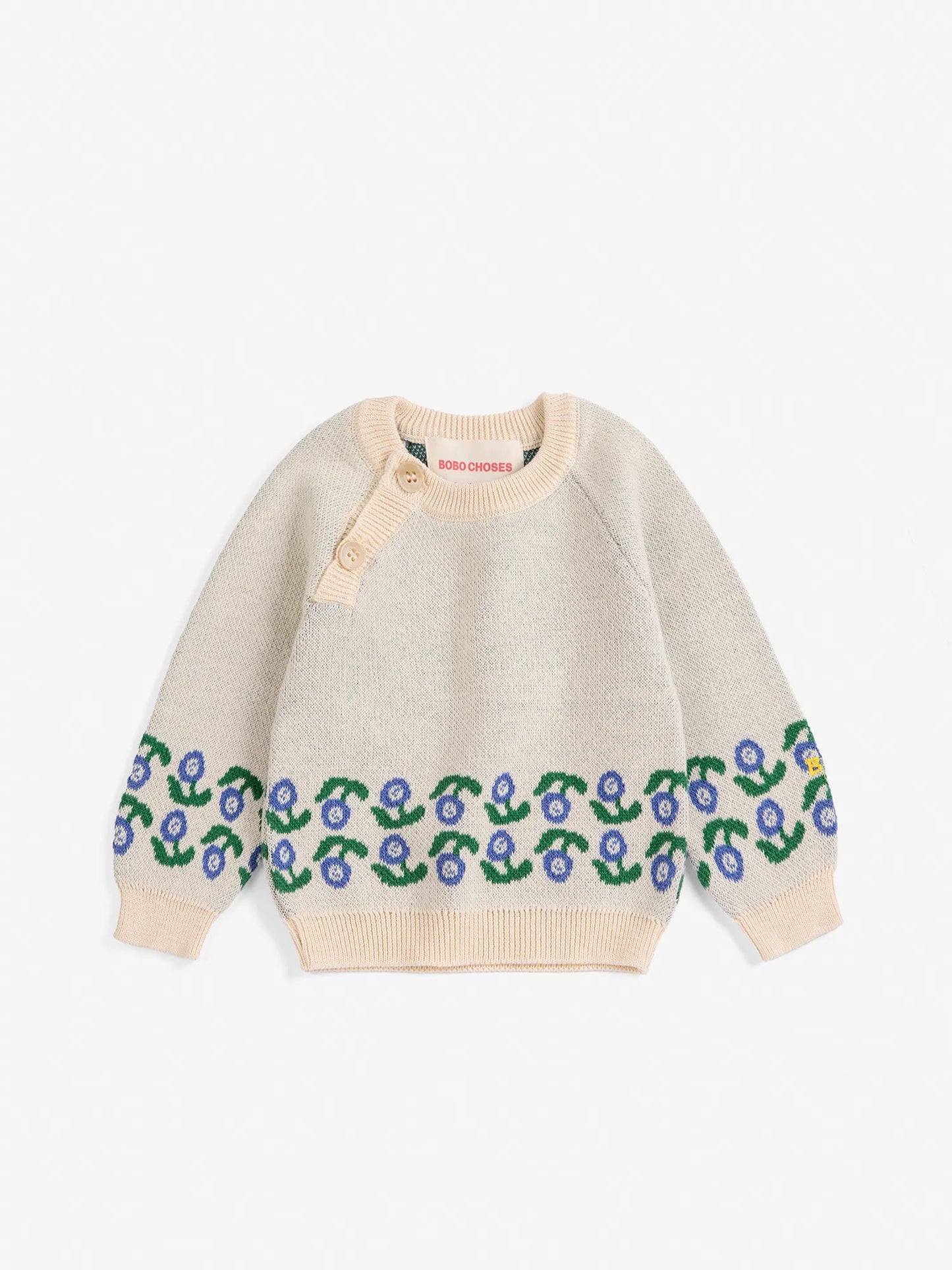 Stamp Bloom jacquard jumper