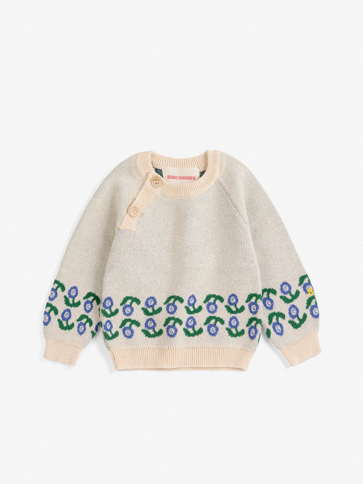 Stamp Bloom jacquard jumper
