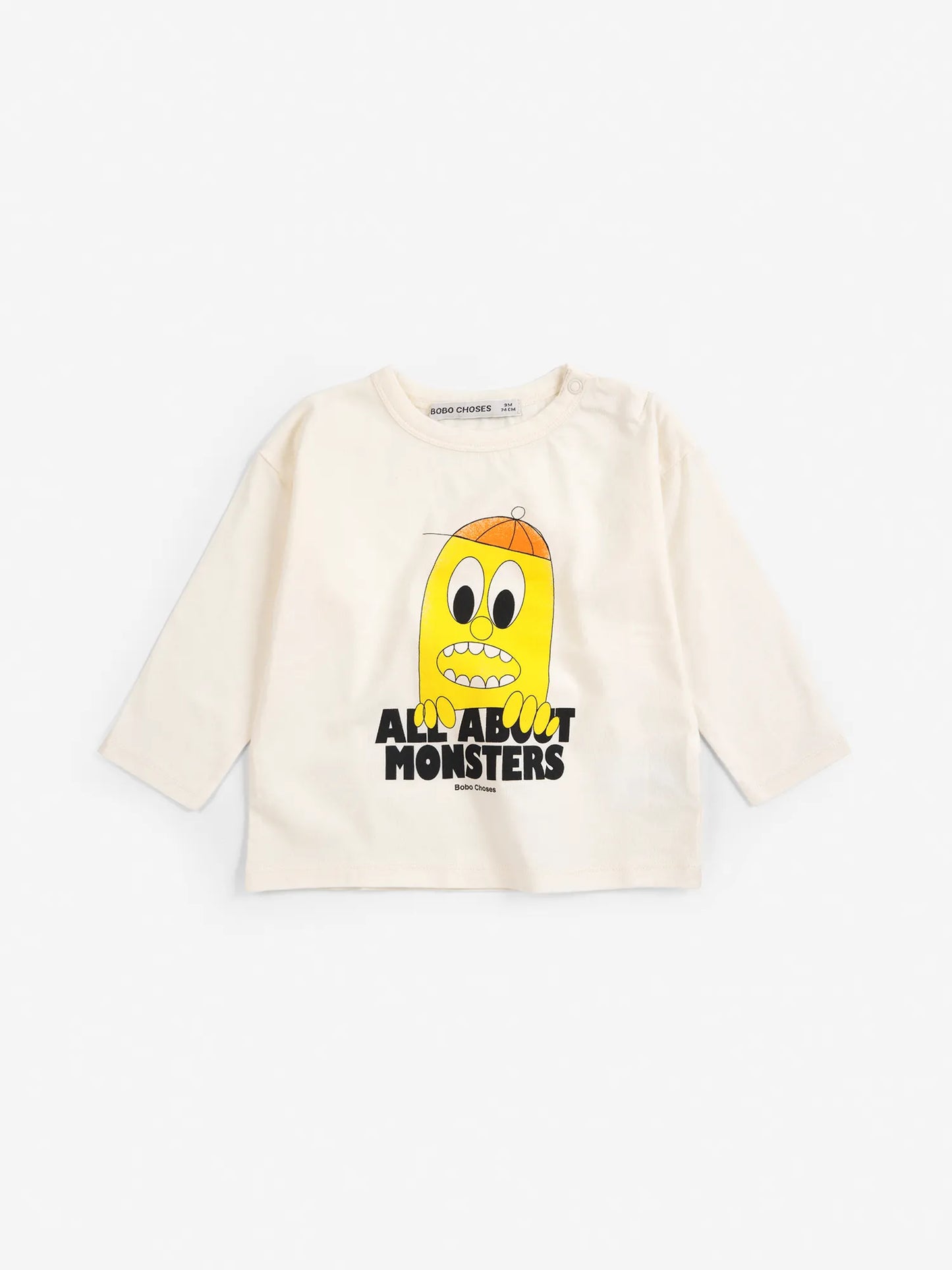 Baby-T-Shirt Bigtooth Lemon