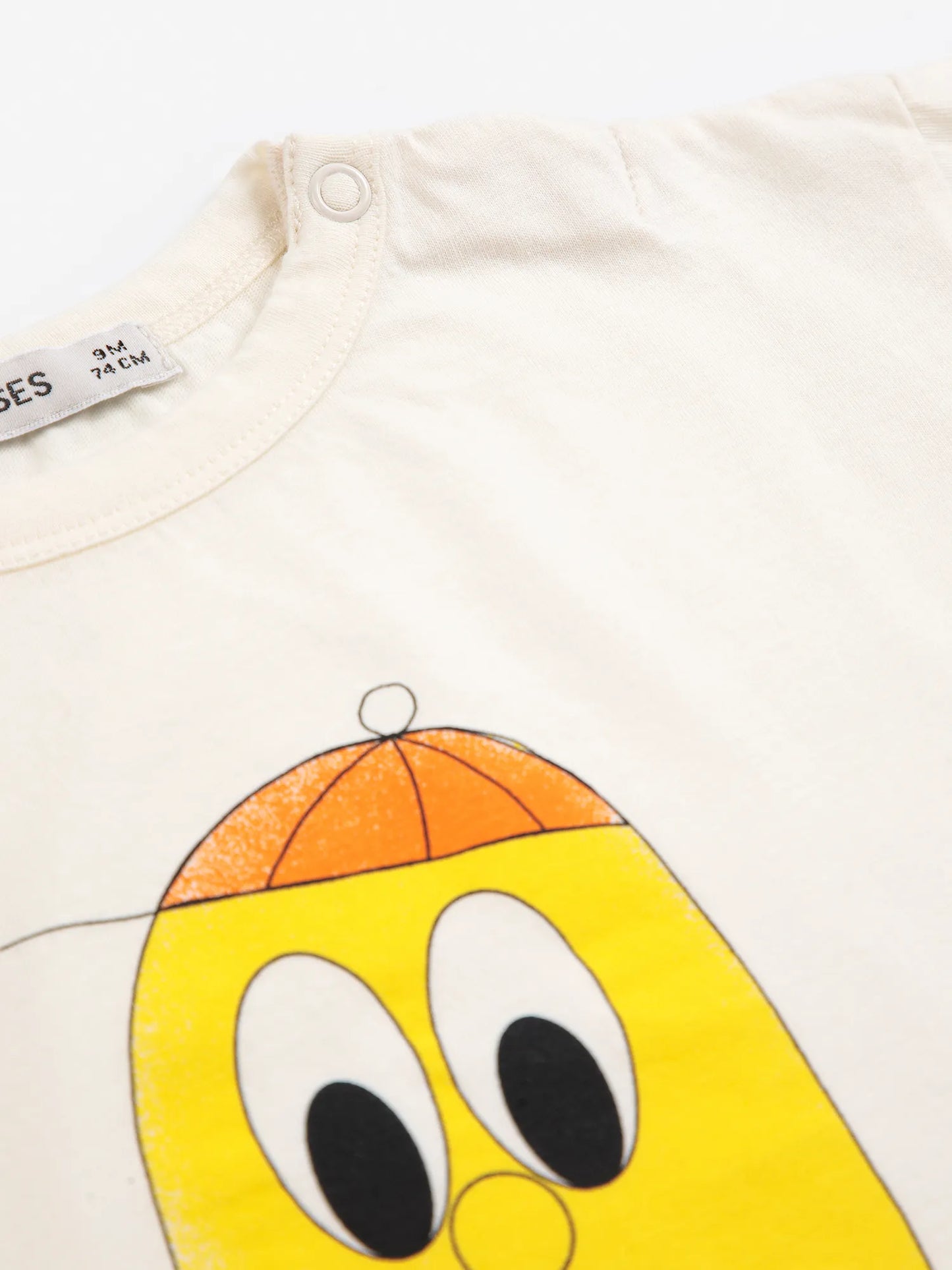 Baby-T-Shirt Bigtooth Lemon