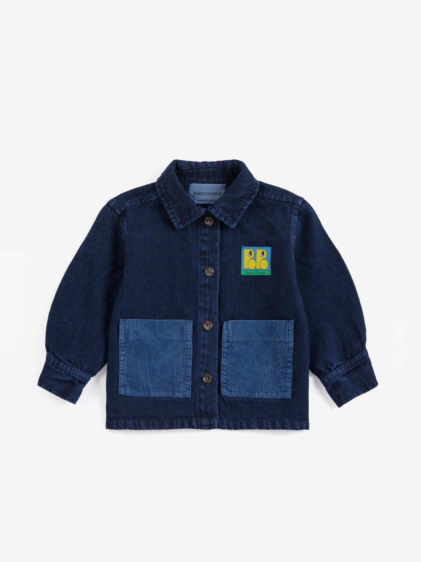 Camisa vaquera para bebé Booo Bo Choses Tag