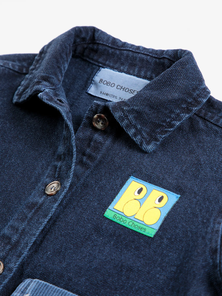 Booo Bo Choses Tag denim shirt