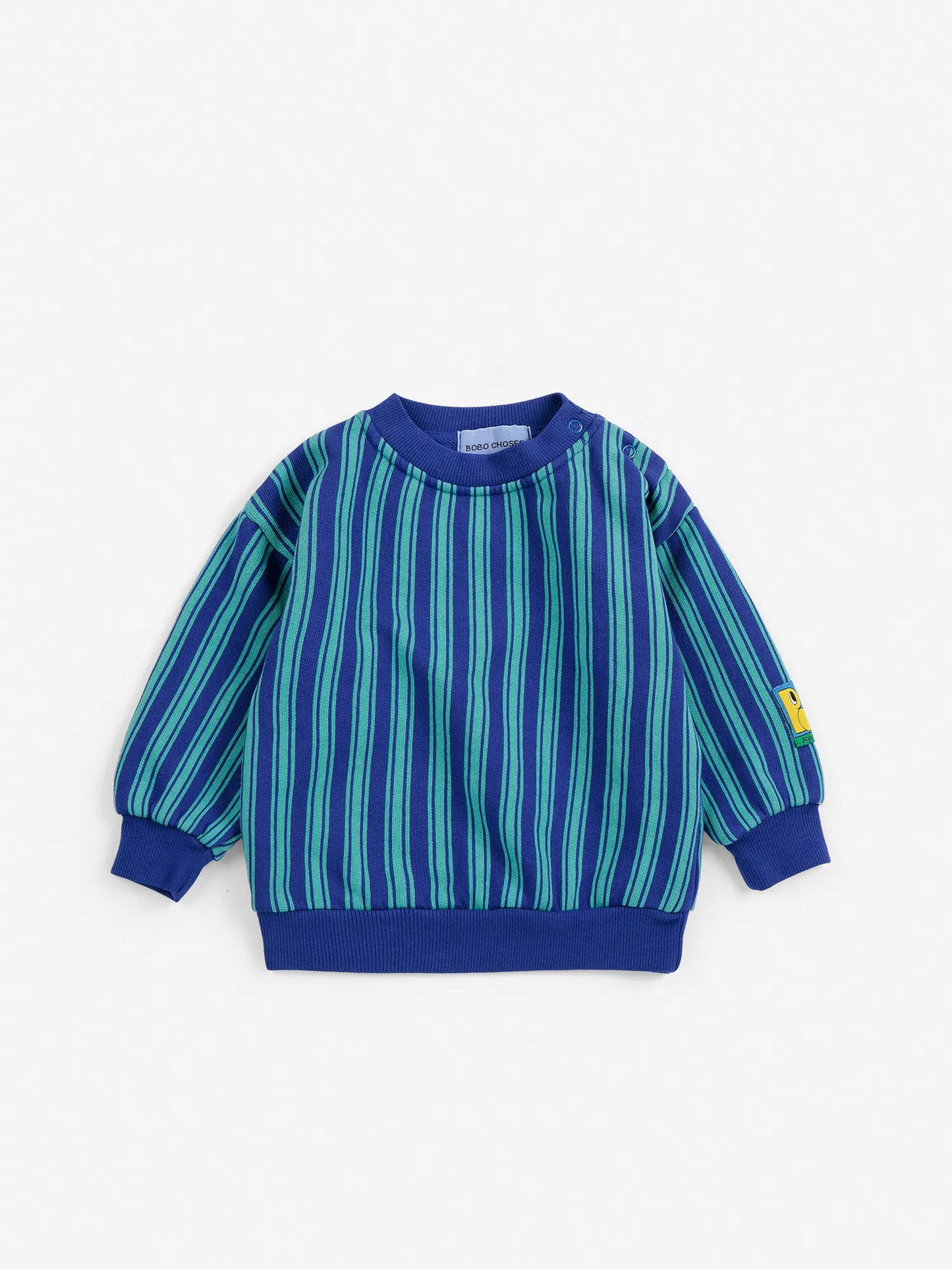 Booo Bo Choses Tag stripes sweatshirt